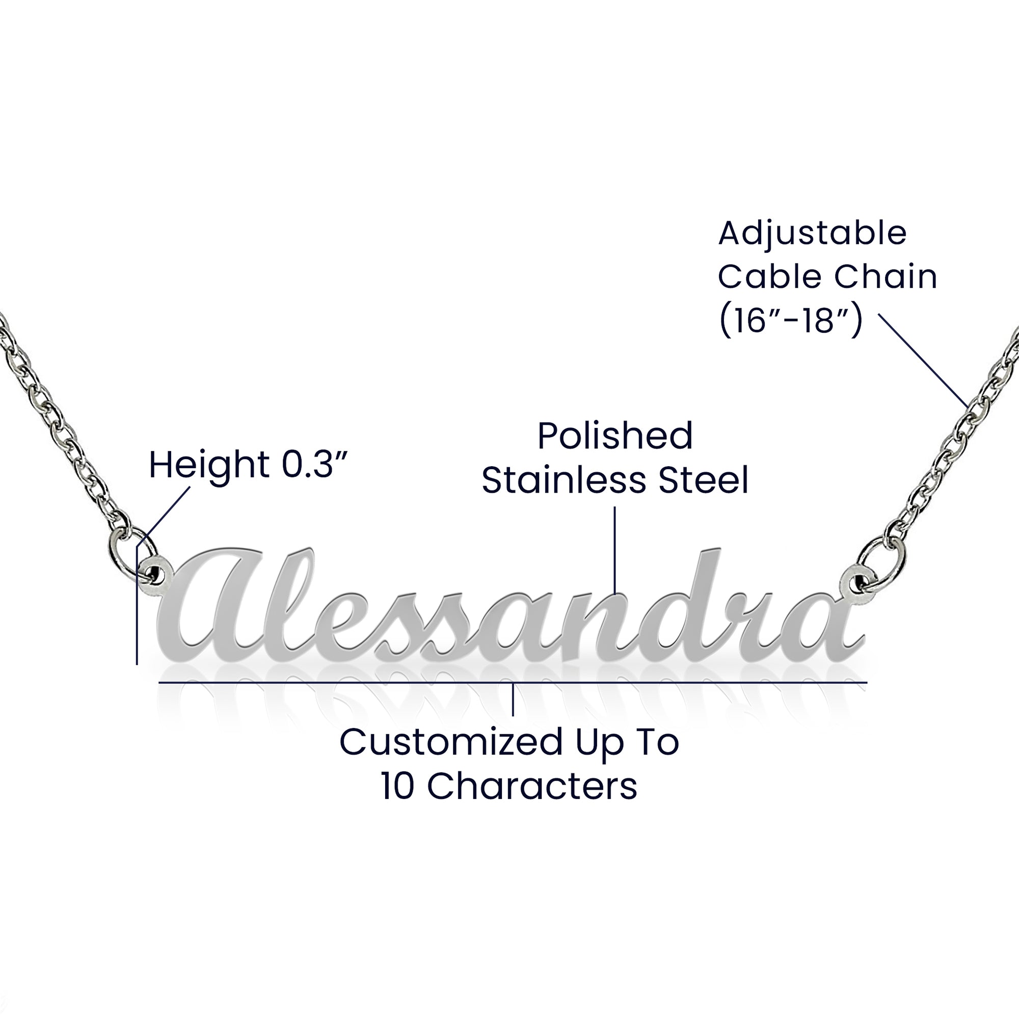 Angel Number 111 or Custom Name Necklace + Message Card